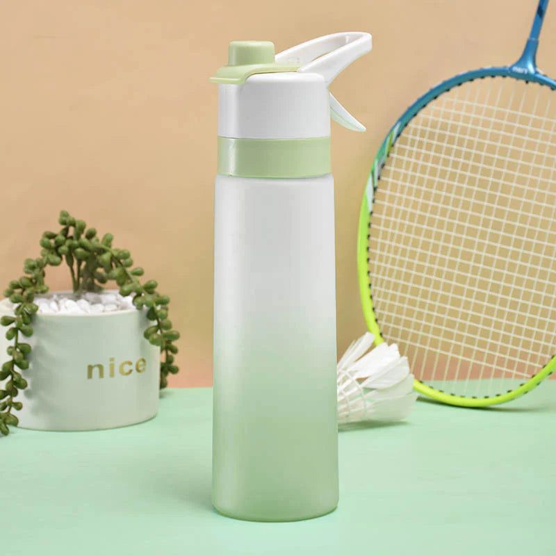 Sprüh- und Trinkflasche ideal für Outdoor-Sport und Fitness