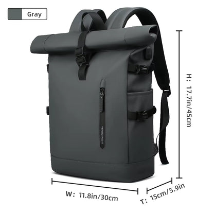 Large 15.6 Inch Laptop Backpack Men Anti-Theft Travel Backpack for Business University Bicycle School Backpack with USB Port