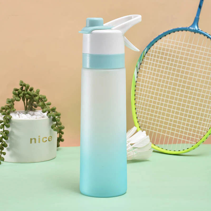 Sprüh- und Trinkflasche ideal für Outdoor-Sport und Fitness