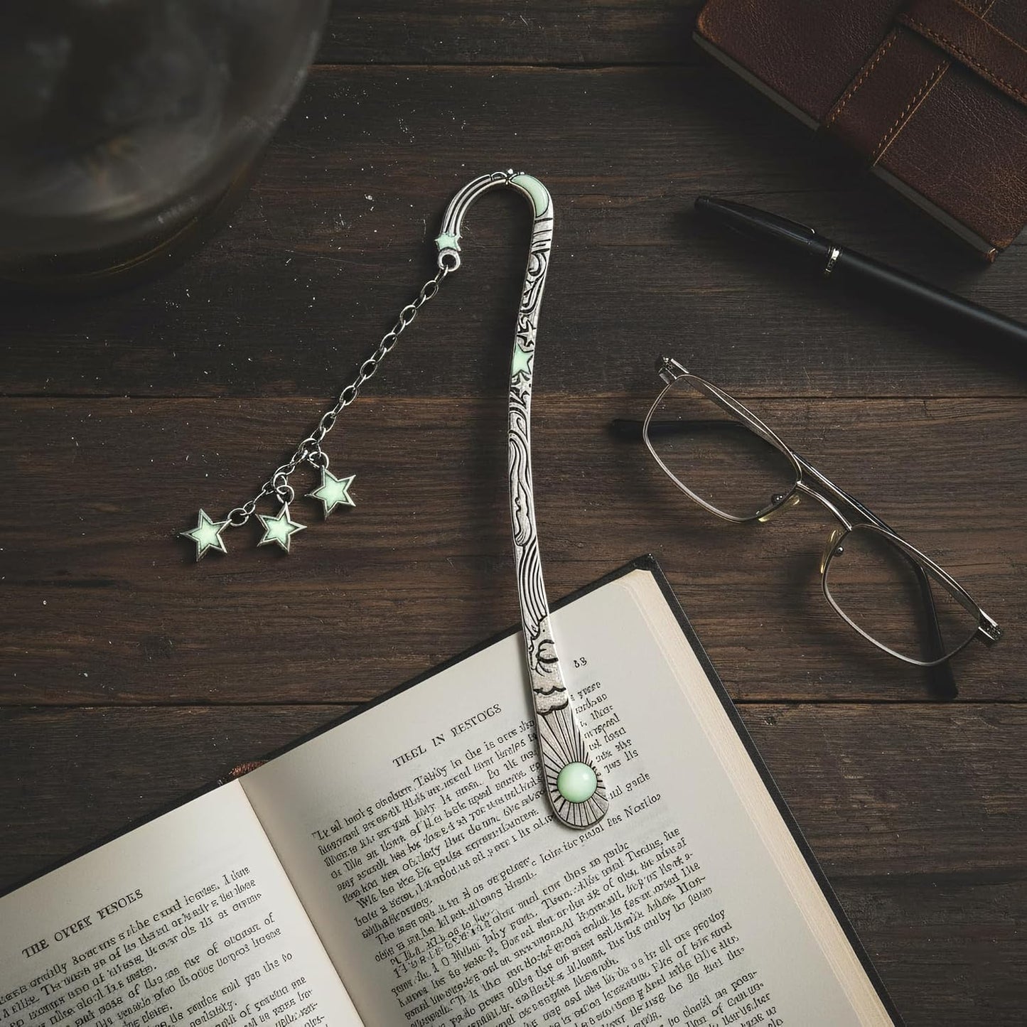 Lesezeichen Metall, Lesezeichen Personalisiert, Lesen Zubehör, Geschenke Für Leseratten, Bookmark Suitable as Birthday Gifts for Book Lovers, Teachers, and Friends, as Well as Christmas Gifts