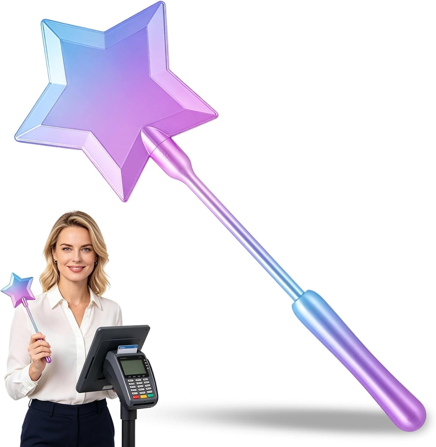 Credit Card Magic, 3D Printed Wand Contactless Payment