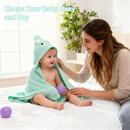3 Stück Babyhandtuch Mit Kapuze, 80 X 80Cm Kapuzenhandtuch Baby, Babys Handtücher Kapuze, Handtücher Babys Badetuch Niedliches Handtuch Mit Kapuz Badehandtüch Handtüchers Für Babyss Neugeborene