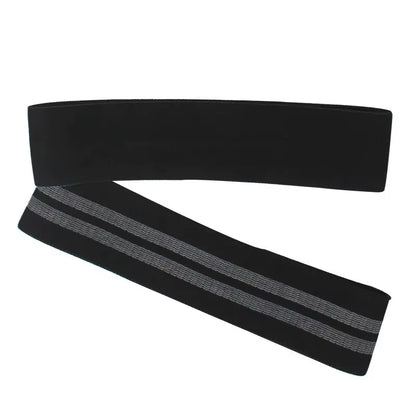 Crochet Gradient Color Resistance Band Deep Squat Buttocks Shaping Men and Women Single Training Ring Fitness Elastic Band