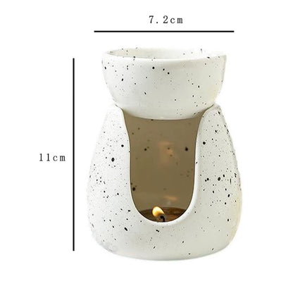 Essential Oil Burner Essential Oil Warmer Aromatherapy Oil Warmer Tabletop Wax Melt Burner for Office Home Bedroom SPA Yoga