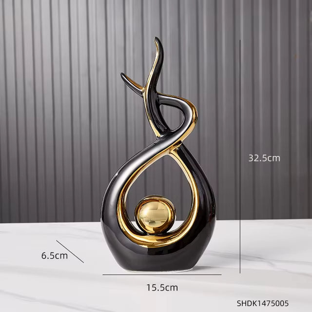 Moderne Abstrakte Keramikskulptur