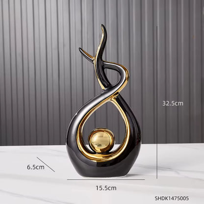 Moderne Abstrakte Keramikskulptur