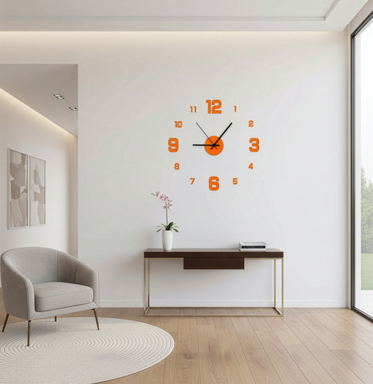 Digitale Wanduhr