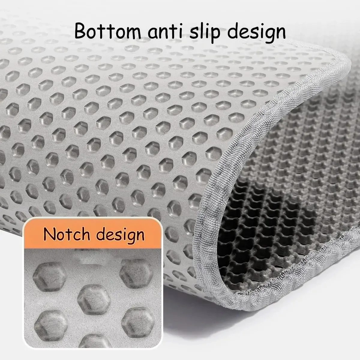 Double-Layer Large Cat Litter Mat