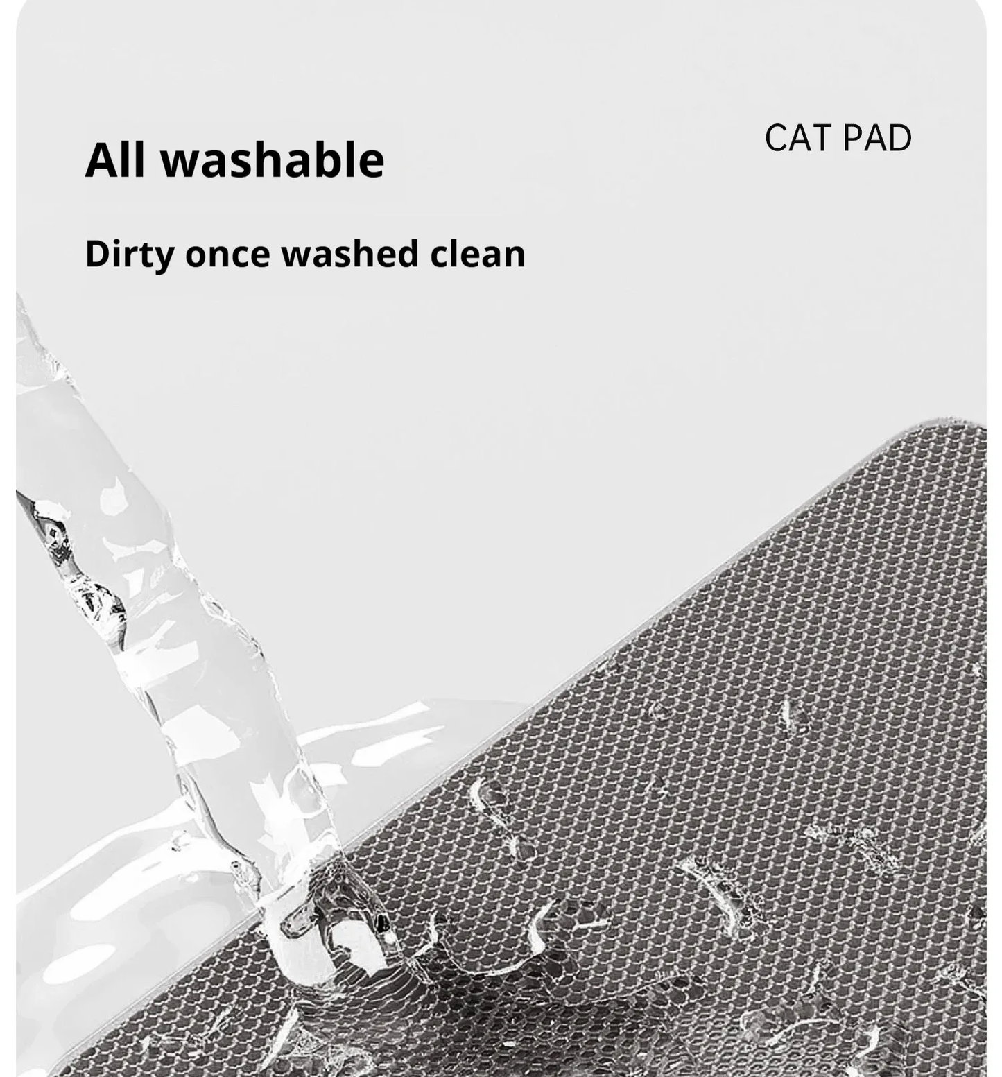 Double-Layer Large Cat Litter Mat
