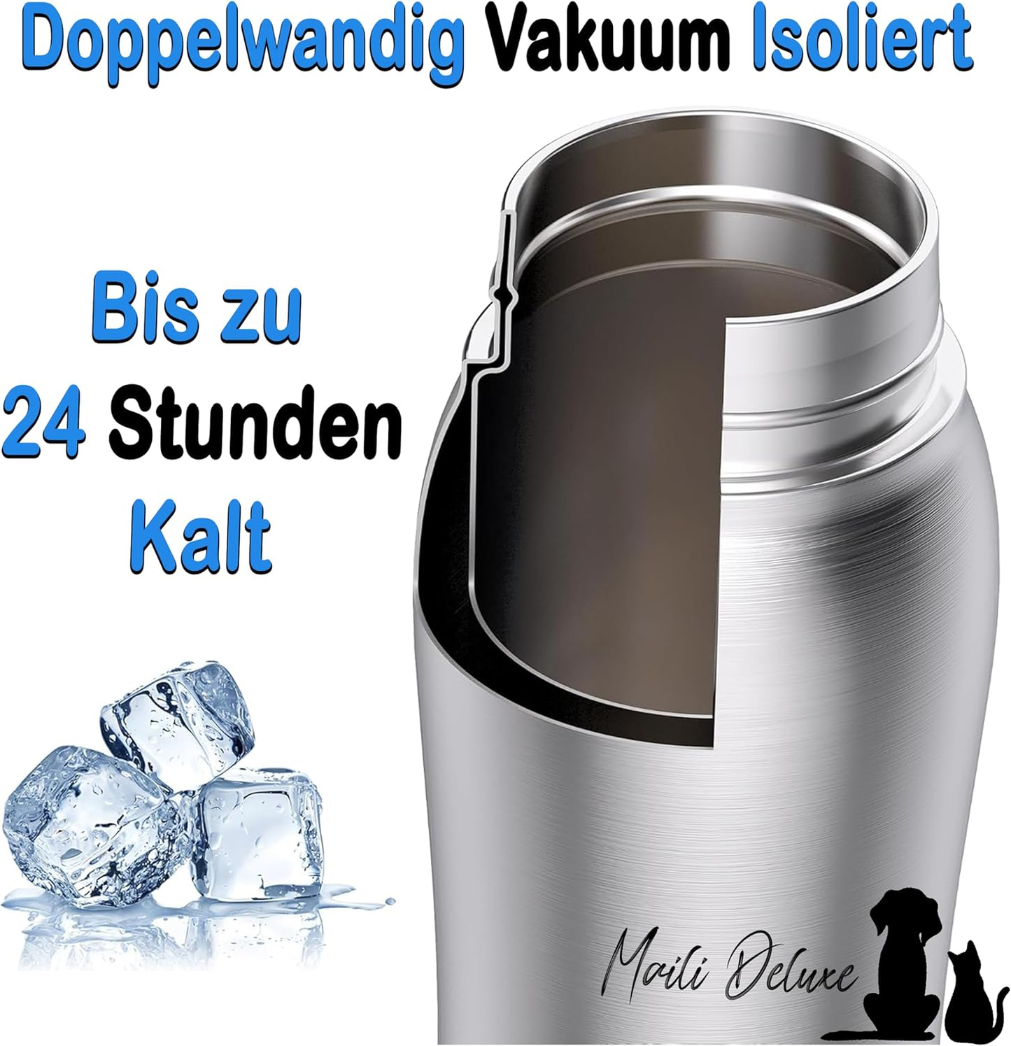 Dog Water Bottle 800ml