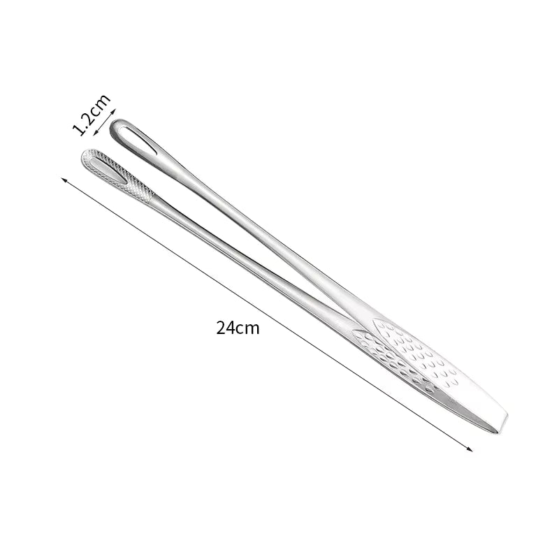 2-in-1 Flip Tongs with Nylon Handle Spatula and Turner