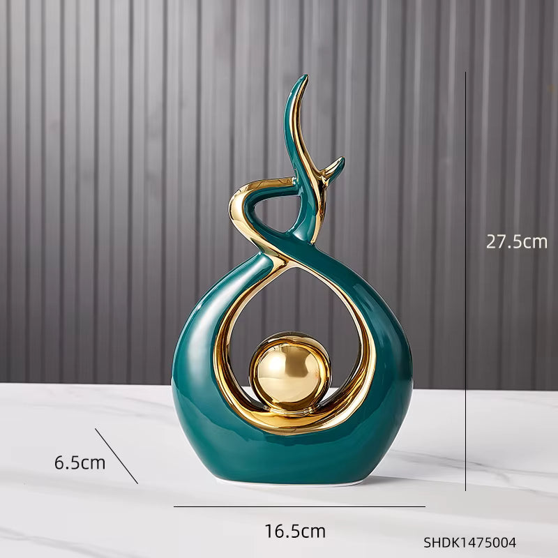 Moderne Abstrakte Keramikskulptur