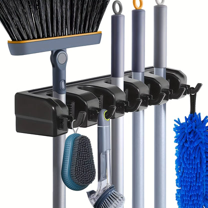 Wandmontierter Besenaufhänger