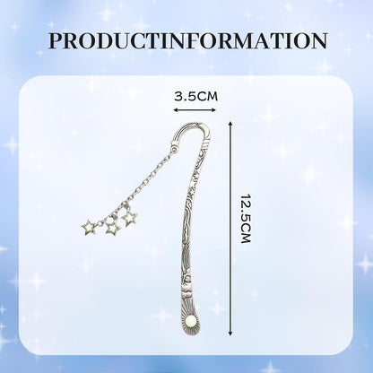 Lesezeichen Metall, Lesezeichen Personalisiert, Lesen Zubehör, Geschenke Für Leseratten, Bookmark Suitable as Birthday Gifts for Book Lovers, Teachers, and Friends, as Well as Christmas Gifts