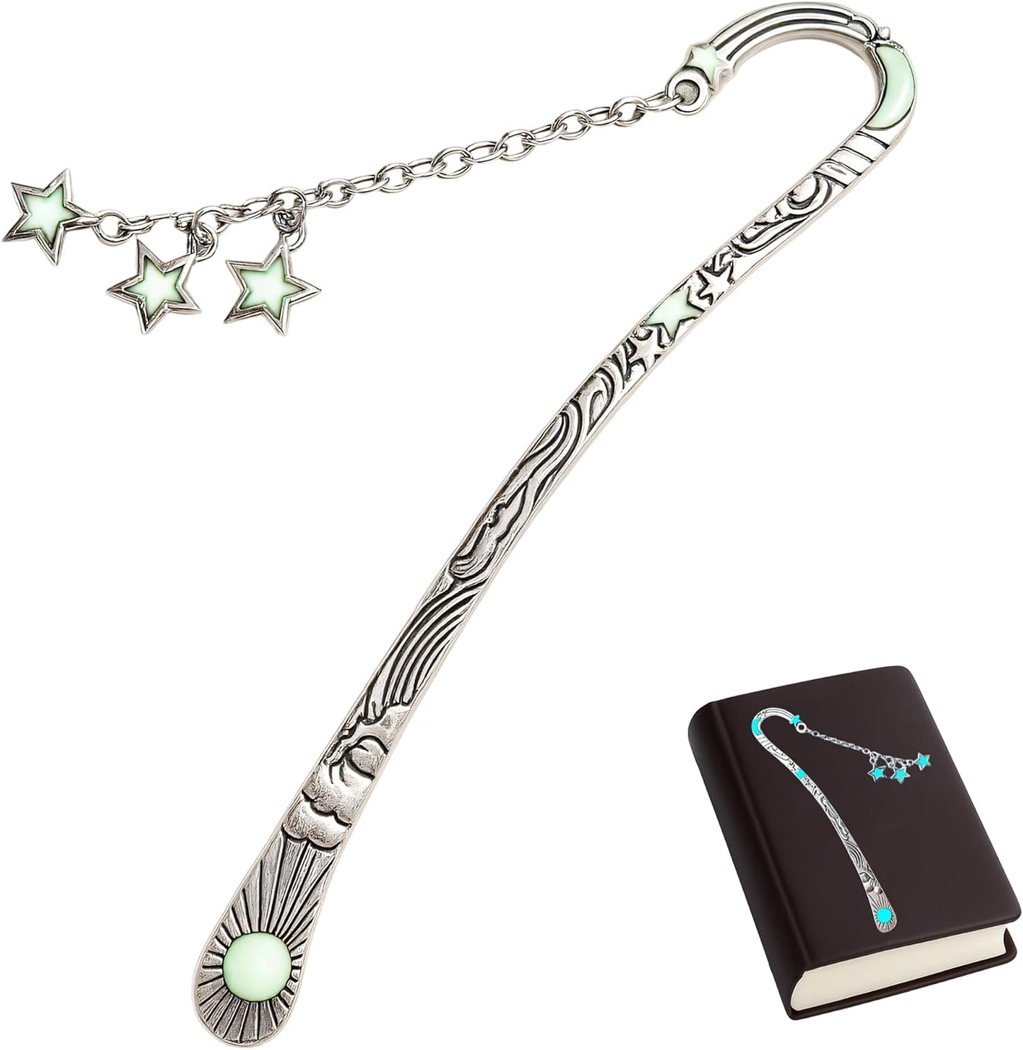 Lesezeichen Metall, Lesezeichen Personalisiert, Lesen Zubehör, Geschenke Für Leseratten, Bookmark Suitable as Birthday Gifts for Book Lovers, Teachers, and Friends, as Well as Christmas Gifts