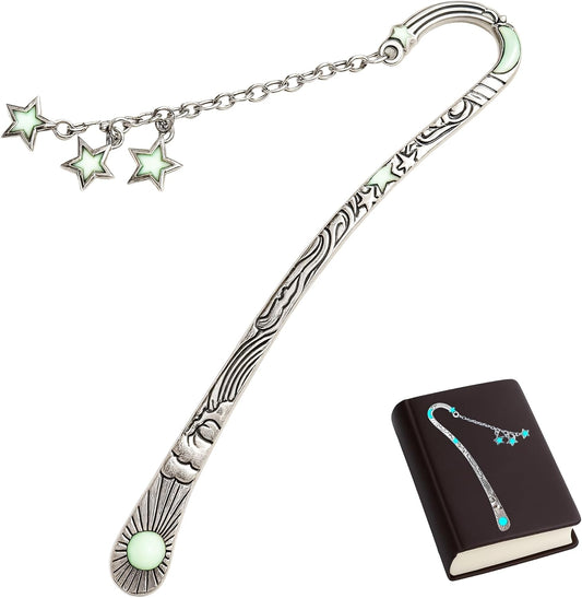 Lesezeichen Metall, Lesezeichen Personalisiert, Lesen Zubehör, Geschenke Für Leseratten, Bookmark Suitable as Birthday Gifts for Book Lovers, Teachers, and Friends, as Well as Christmas Gifts