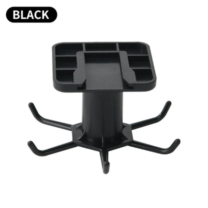 Kitchen Hooks Rotating Storage Rack without Punching Wall-Mounted Kitchenware Supplies Gods Multifunctional Shelves