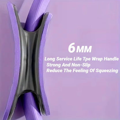 1Pcs Brand New Yoga Fitness Ring Circle Pilates Women Girl Exercise Home Resistance Elasticity Gym Workout Accessories