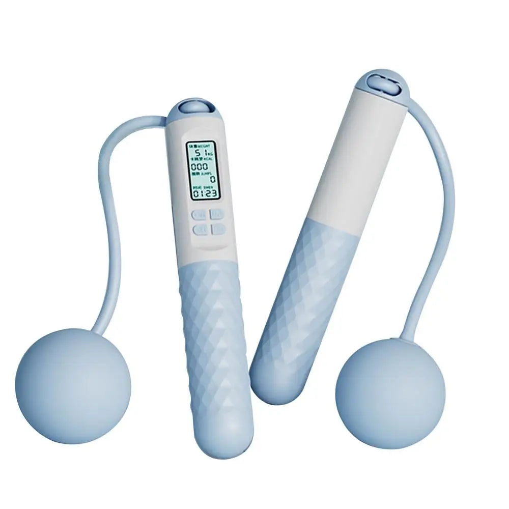 Counting Jump Rope Ball TPU Skipping Rope Exercise Adjustable Cordless Jump Rope Fitness Gym Training Home Sport Equipment