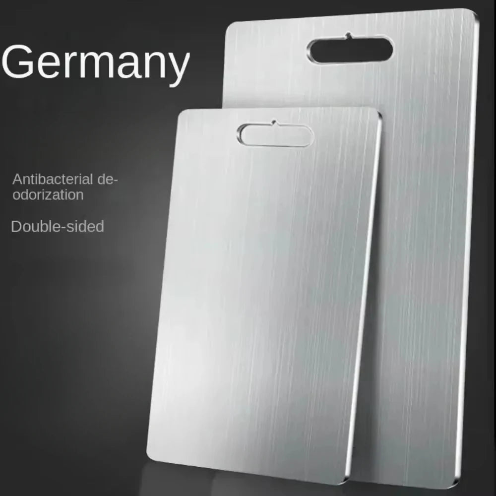 Thickened Stainless Steel Cutting Board Antibacterial and Mildew-Proof Household Cutting Board Kitchen Kneading Dough Board