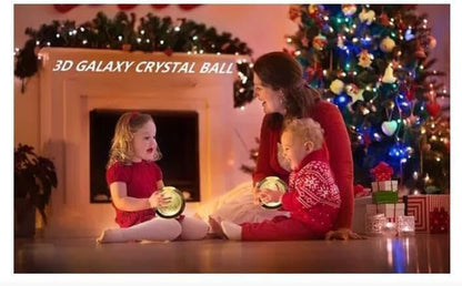 3D Kristallkugel Nachtlicht, Planetenmodell Mit Led-Beleuchtung, 3D Kristallkugel Mit Led Usb-Holzsockelfür Weihnachten Thanksgiving Geburtstag, Dekorative Tischlampe (Whale)