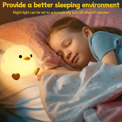 Dodo Duck Nachtlicht Baby Silikon Dimmbar Enten Lampe Wiederaufladbare Portable Dodo Duck Night Light Led Berührungsempfindlich Nachtlicht Kinderzimmer Babyzimmer Kindergeschenke